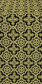 Old-Greek metallic brocade (black/gold)
