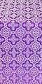 Old-Greek metallic brocade (violet/silver)