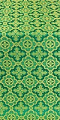 Old-Greek silk (rayon brocade) (green/gold)