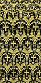 Vinograd metallic brocade (black/gold)