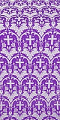 Vinograd metallic brocade (violet/silver)