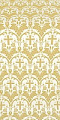 Vinograd silk (rayon brocade) (white/gold)