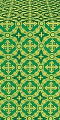Gouslitsa metallic brocade (green/gold)