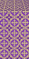 Gouslitsa metallic brocade (violet/gold)