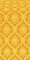 Royal Crown metallic brocade (yellow/gold)