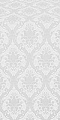 Royal Crown metallic brocade (white/silver)