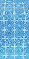 Polotsk metallic brocade (blue/silver)