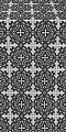 Polotsk metallic brocade (black/silver)