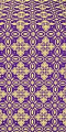 Vasilisa metallic brocade (violet/gold)