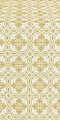Vasilisa metallic brocade (white/gold)