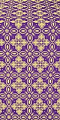 Vasilisa silk (rayon brocade) (violet/gold)