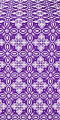 Vasilisa silk (rayon brocade) (violet/silver)