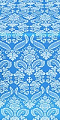Cassowary metallic brocade (blue/silver)