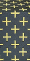 Eufrosinia metallic brocade (black/gold)