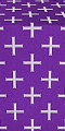 Eufrosinia metallic brocade (violet/silver)
