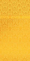 Small Ligouriya metallic brocade (yellow/gold)