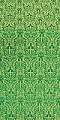 Small Ligouriya metallic brocade (green/gold)