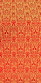 Small Ligouriya metallic brocade (red/gold)