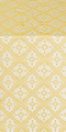 Lace silk (rayon brocade) (white/gold)