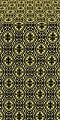 Simbirsk metallic brocade (black/gold)