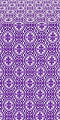 Simbirsk metallic brocade (violet/silver)