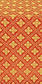 Mirgorod metallic brocade (red/gold)