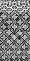 Mirgorod metallic brocade (black/silver)