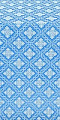 Mirgorod silk (rayon brocade) (blue/silver)