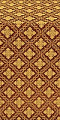 Mirgorod silk (rayon brocade) (claret/gold)