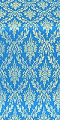 Small Tavriya metallic brocade (blue/gold)