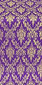 Small Tavriya metallic brocade (violet/gold)