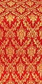 Small Tavriya metallic brocade (red/gold)