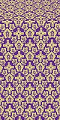 Venets metallic brocade (violet/gold)