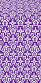 Venets silk (rayon brocade) (violet/silver)