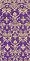 Thebroniya metallic brocade (violet/gold)