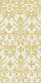 Thebroniya metallic brocade (white/gold)