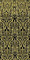 Ligouriya metallic brocade (black/gold)