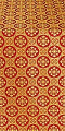 Poutivl' metallic brocade (red/gold)
