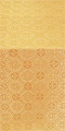 Poutivl' silk (rayon brocade) (yellow/gold)
