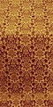 Klionik metallic brocade (claret/gold)
