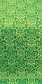 Klionik metallic brocade (green/gold)