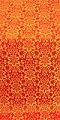 Klionik metallic brocade (red/gold)
