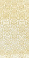 Klionik metallic brocade (white/gold)