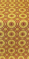 Samara metallic brocade (red/gold)