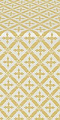 Polistavrion metallic brocade (white/gold)