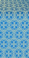 Paschal Cross metallic brocade (blue/gold)