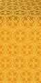 Paschal Cross metallic brocade (yellow/gold)