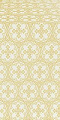 Paschal Cross silk (rayon brocade) (white/gold)