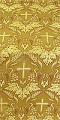 Greek Vine metallic brocade (yellow/gold)