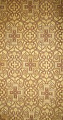 Wrought Cross metallic brocade (yellow/gold)
